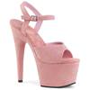 Pleaser - ADORE709FS Sandale à bride à la cheville, Pole dance chaussures - Chaussures de pole dance - Rose Product image